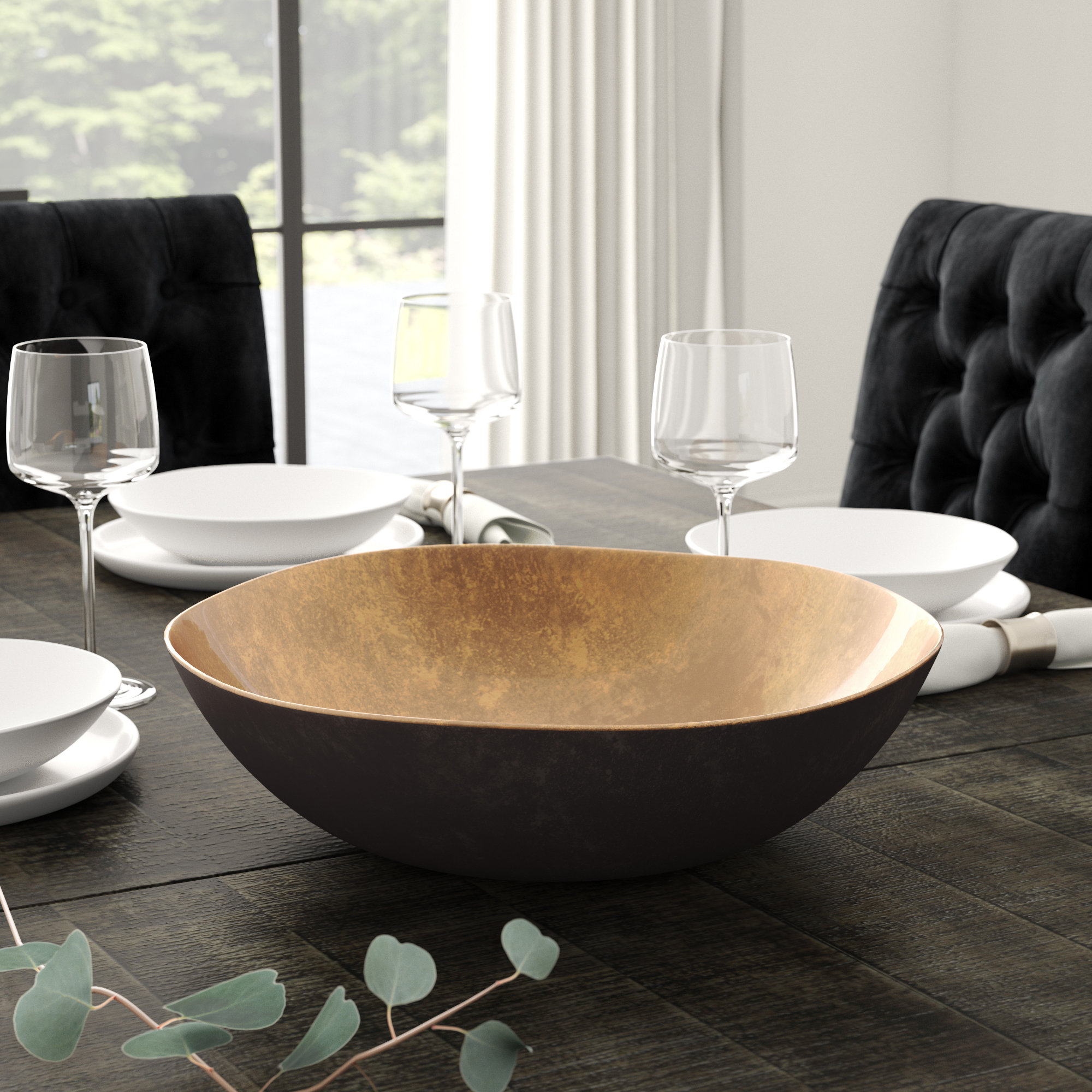 Large decorative bowl discount